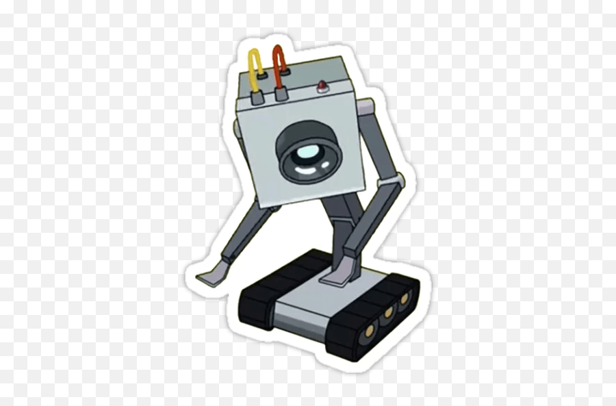 Rick Morty Stickers - Vertical Emoji,Robot Morty And Summer Decrease Emotion