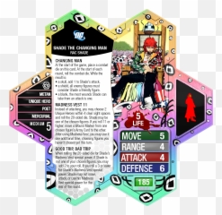 The Book Of Shade The Changing Man - Heroscapers Language Emoji,Raven Dc Emotion Lines