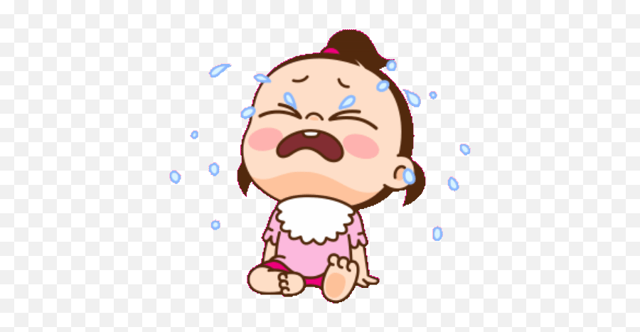 Sticker Maker - 2 Animated Baby Cry Gif Emoji,Waa Waa Crying Emoticon