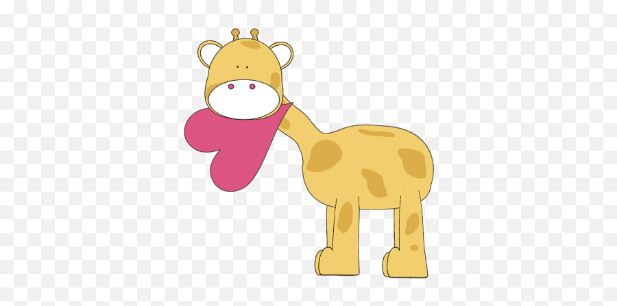 Clip Art Valentines Valentine Clipart - Giraffe With Heart Clipart Emoji,Jirafe Emojis Png