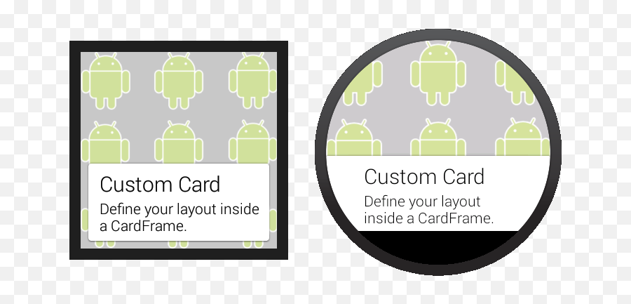 Creating Cards Android Developers - Star Wars Imperial Emoji,Drawing Emojis On Android Wear