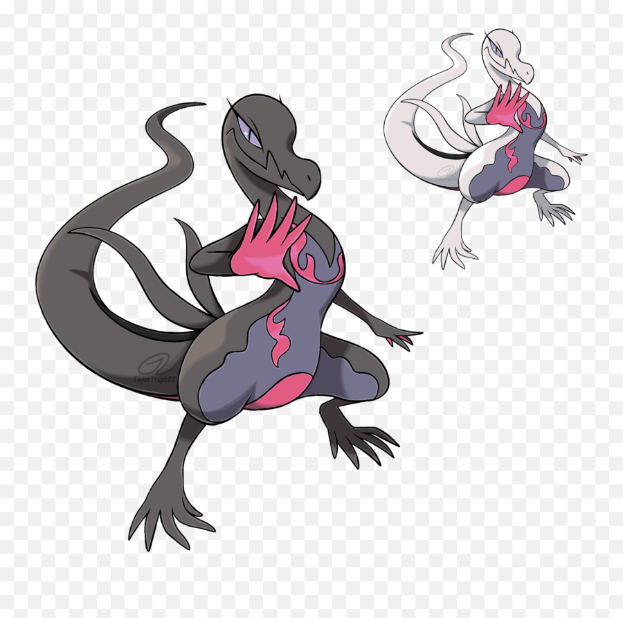 Download Or Trap622 Pokémon Sun And Moon Pokémon Art Academy - Pokemon Salazzle Lewd Emoji,Trap Emojis Png