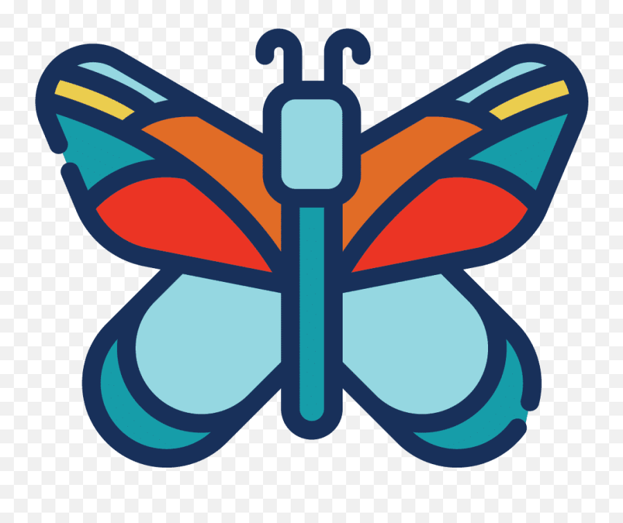 Careers Cadence Kitchen Emoji,2 Blue Butterfly Emojis