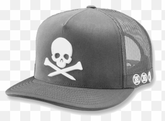 Skull Trucker Snapback Hat - Black Emoji,How To Make A Skull Emoticon On Facebook