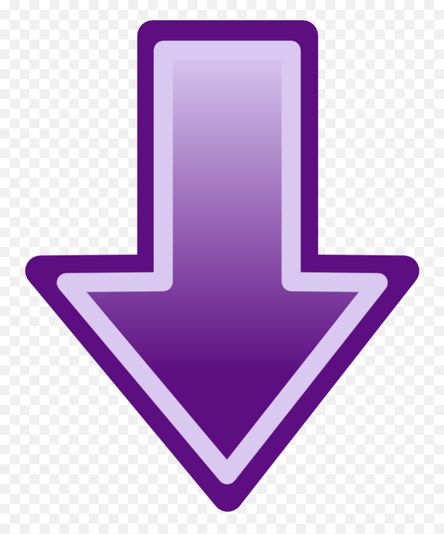 Arrow Symbol Clip Art - Down Arrow Png Download 8031000 Emoji,Facebook Right Arrow Emoticon