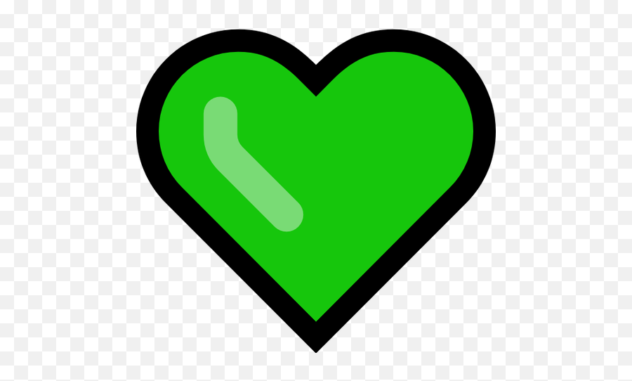 Emoji Image Resource Download - Windows Green Heart,Grren Emojis