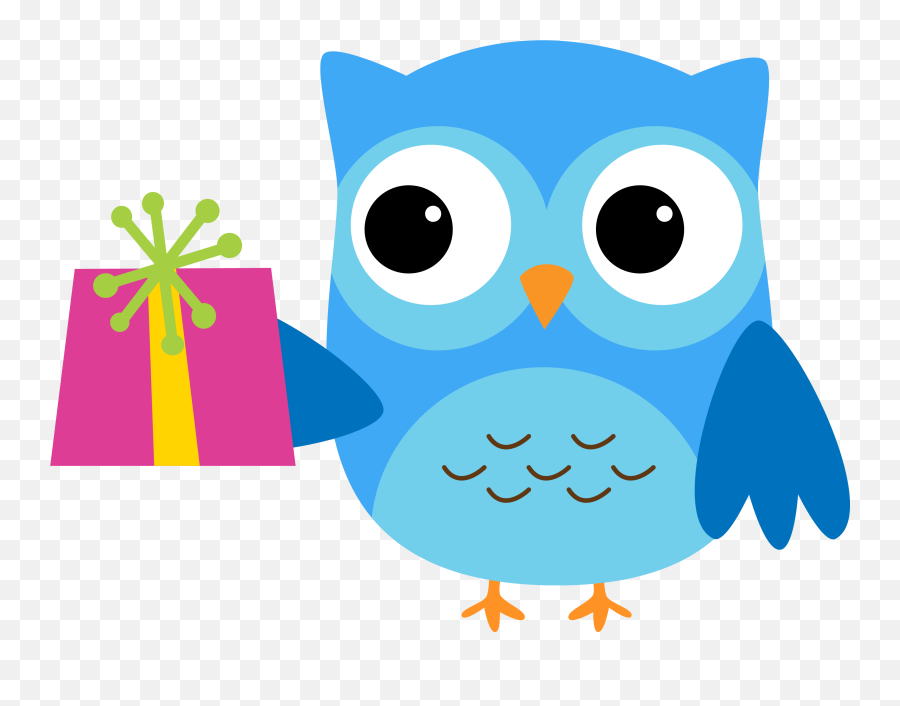 Clipart Birthday Owl Clipart Birthday Owl Transparent Free - Happy Birthday Birthday Owl Clipart Emoji,Guess The Emoji Turtle And Bird