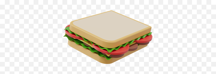 Premium Sandwich 3d Illustration Download In Png Obj Or Emoji,Run Burger Emoji