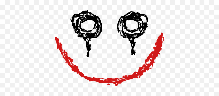 Download Joker Smile Png - Joker Logo No Background Full Emoji,Joker Card Emoji