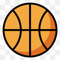 Basketball And Hoop - Aesthetic Basketball Emoji,Hoop Emoji