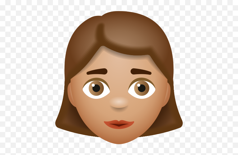 Woman Medium Skin Tone Icon In Emoji Style,Which Skin Color Emoji