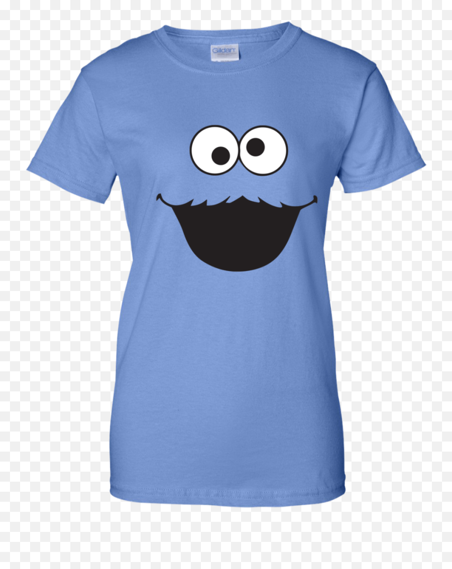 Sesame Street Cookie Monster Face T - Short Sleeve Emoji,Cookie Monster Emoticon