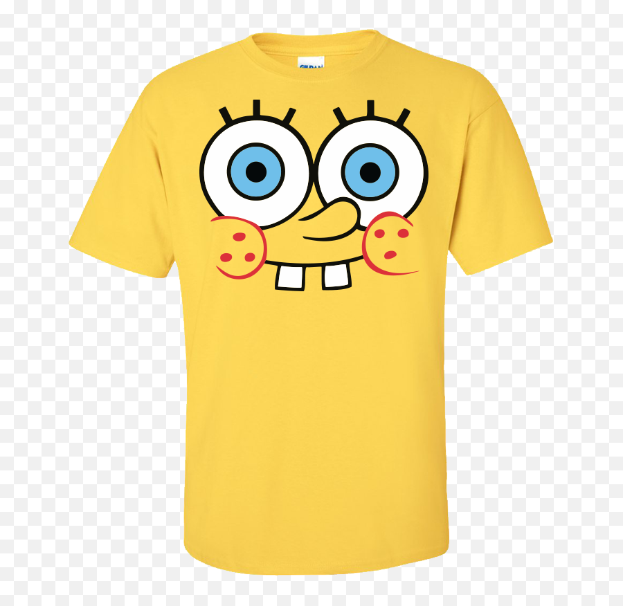 Sponge Bob T - Shirt Personalise Me Fresh Prints Spongebob Squarepants Emoji,Bleach Emoticon