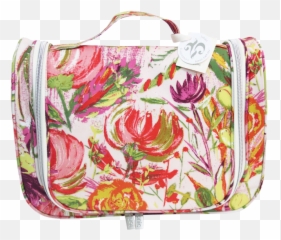 Tonic Australia Pink Bell Flower Essential Travel Organizer Kit - For Teen Emoji,Flower Emoji Pillow