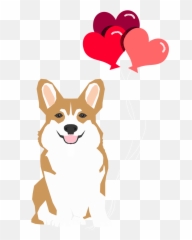Corgi With Balloons Casetify Iphone Art Design - Northern Breed Group Emoji,Jiff Emoji