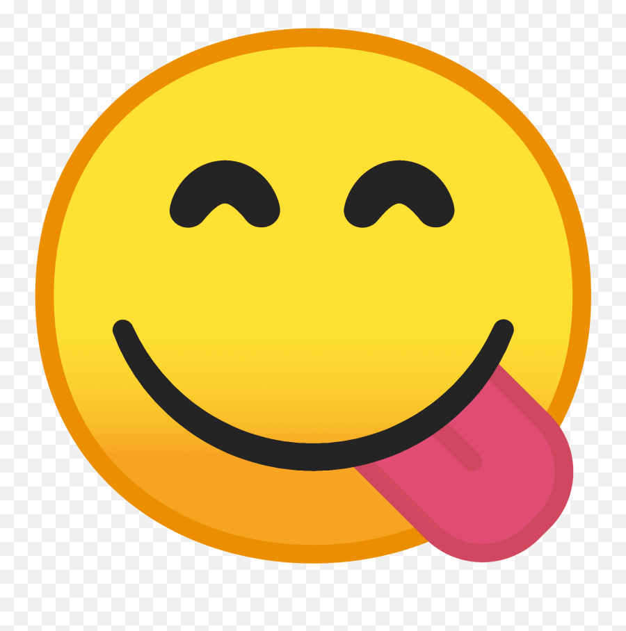Face Savoring Food Emoji Clipart Free Download Transparent - Tasty Emoji,Emoji 11.0