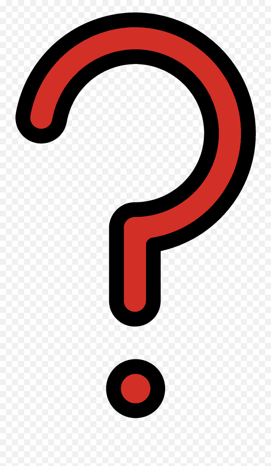 Question Mark Emoji Clipart - Émoji Point D Interrogation,Question Emoji