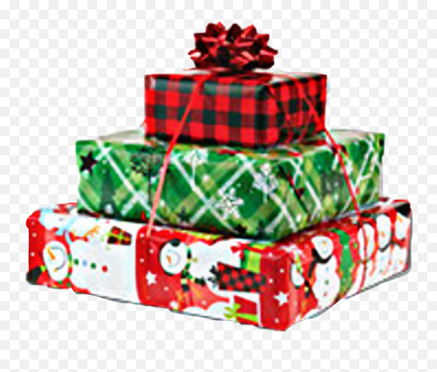 Boxes Packages Gifts Bow Sticker By Kimmy Bird Tasset - Gift Giving Emoji,Emoji Christmas Wrapping Paper