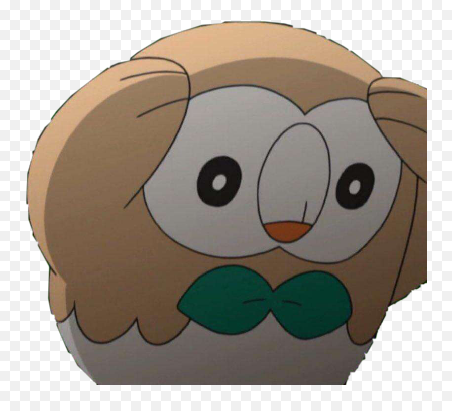 Sticker - Distressed Rowlet Png Emoji,Rowlet Emoji