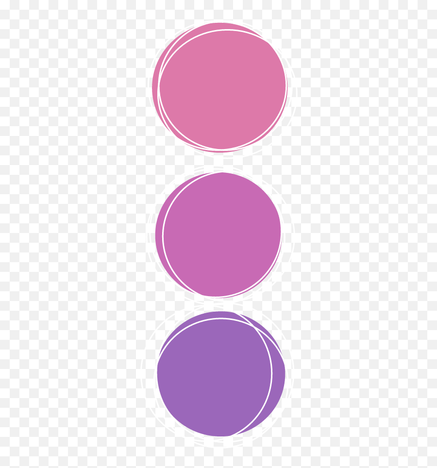 Soft Pink Purple Circle Pallete Sticker By Lena - Dot Emoji,Pallete Emoji