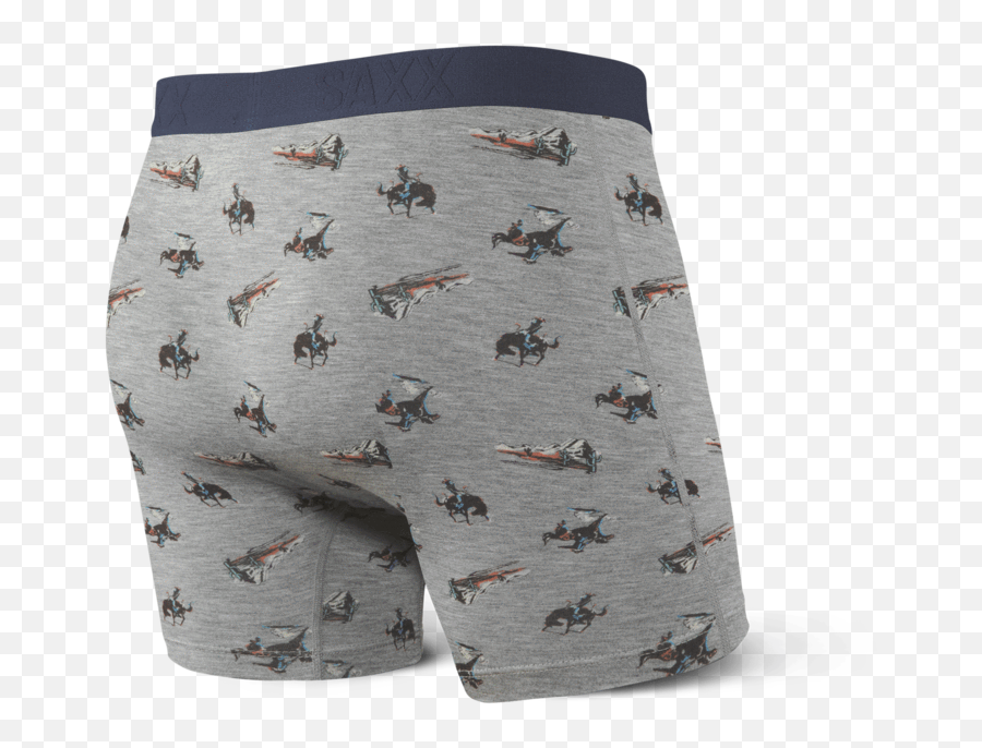 Ultra Menu0027s Boxer Brief - Gray Cowboy Toss U2013 Saxx Underwear Bermuda Shorts Emoji,Gnar Emoji Ultra Menu0027s Boxer Brief - Gray Cowboy Toss U2013 Saxx Underwear Bermuda Shorts Emoji,Gnar Emoji