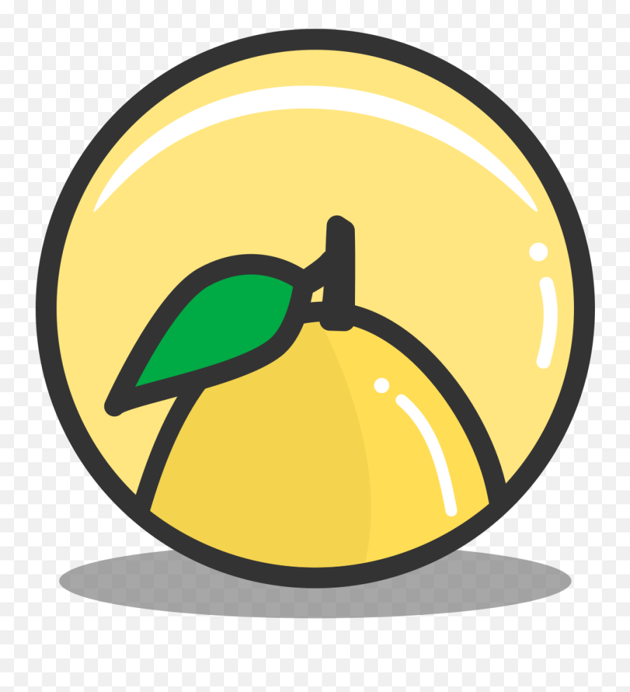 Button Lemon Icon Splash Of Fruit Iconset Alex T - Cute Lemon Icons Png Emoji,Lemon Emoji