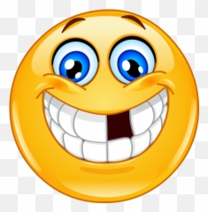 Clipart Objeler - Missing Tooth Cartoon Emoji,Emoji Resimleri