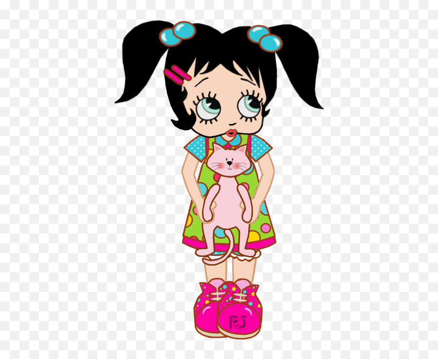 Cute Bb Betty Boop Baby Betty Boop Classic Betty Boop - Drawing Emoji,Pigtail Emoji