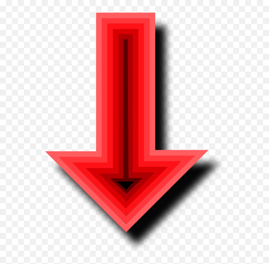 Free Down Arrow Transparent Download Free Clip Art Free - Arrow Clip Art Emoji,Pointing Down Emoji