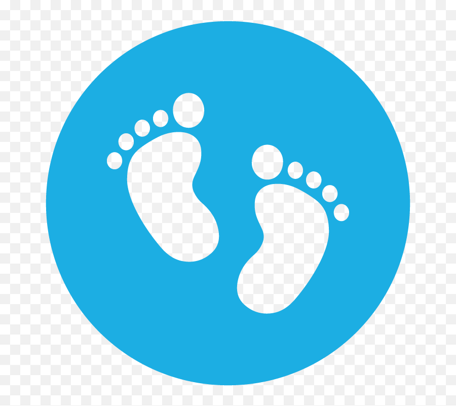 Emojikidz - Clipart Baby First Steps Emoji,Footprint Emoji