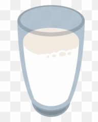 Glass Of Milk Emoji Clipart - Milk Emoji Png Transparent,Milk Emoji