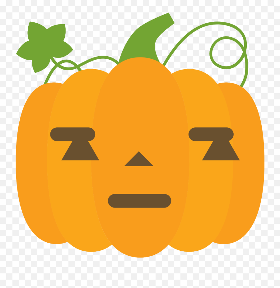 Free Emoji Pumpkin Smirk Png With - Pumpkin Smiley Clip Art,Smirk Emoji Transparent