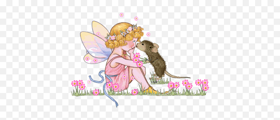 Welcome To My Care2 Fantasy Fairy Mouse Pictures Cute Mouse - Fée Dent De Lait Emoji,Android 7.1 Emojis Rabbit