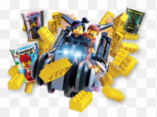 Lego Movie Png Free Download - Happy Meal Lego Movie 2 Toys January 2019 Emoji,Emoji 3d Vs 2d