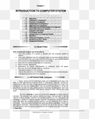 Pdf Introduction To Computer System1 Introduction To - Document Emoji,Emotions In Wordpad