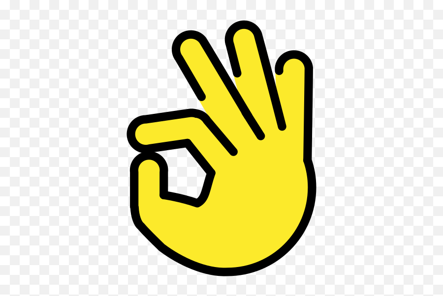 Ok Hand Emoji - Biu Tng Tay Ok,Ok Hand Emoji