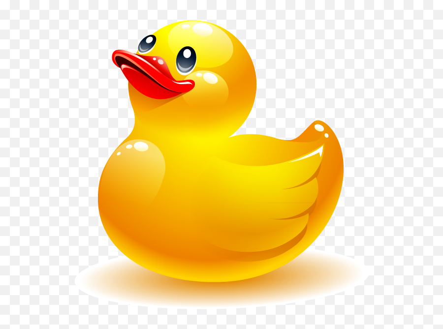 Download Rubber Vector Natural Yellow - Vector Rubber Duck Emoji,Rubber Duck Facebook Emoticon