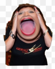Abbyleemiller Sticker - Abby Lee Miller Funny Edits Emoji,Emoji Looks Like Screamer