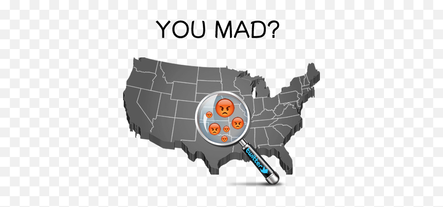 You Mad Regional Variations In Anger - States Have No Stay At Home Order Emoji,Internet Rage Emoticon