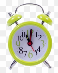 Download Green Cute Clock Png Image For Free - Green Alarm Clock Transparent Png Emoji,Alarm Clocks For Kids Emojis