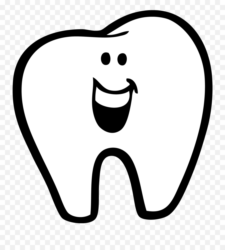 Tooth Clip Art Karangtalun - Transparent Background Tooth Clipart Emoji,Tooth Emoji Vector