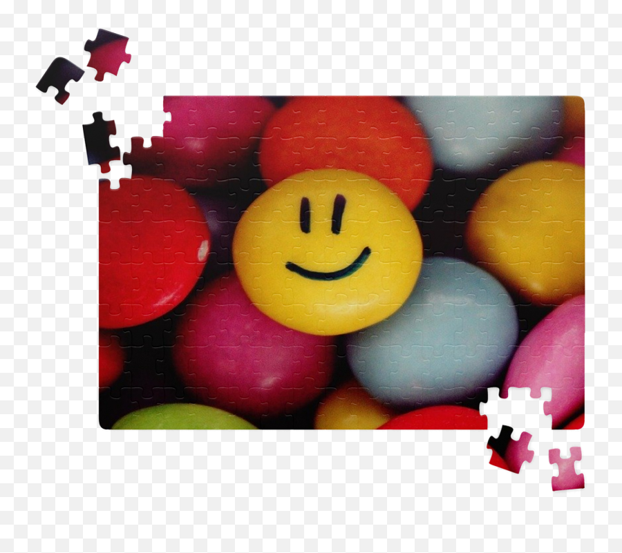 Smiley Candy Jigsaw - Tribal Chamorro Latte Stone Emoji,Emoticons For Crocheters