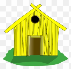 Three Little Pigs Baamboozle - Straw House Clipart Transparent Emoji,Houses Emojis
