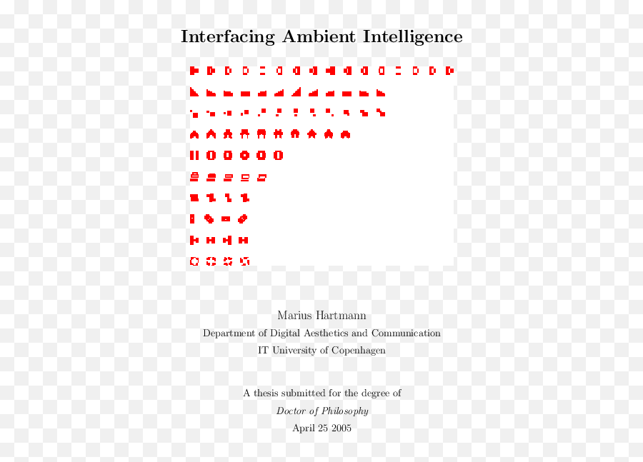 Pdf Interfacing Ambient Intelligence Marius Hartmann - Dot Emoji,Cathode Tv Emoticon