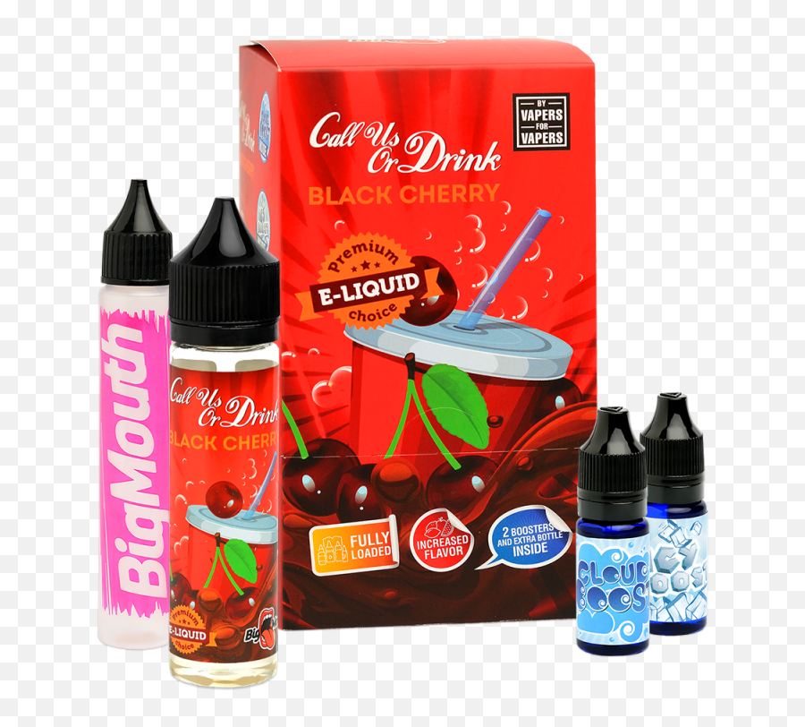 Black Cherry - Electronic Cigarette Emoji,Liquid Emotions