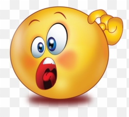 Animated Emoticons Animated Smiley - Confused Emoji No Background,Waiting Emoji