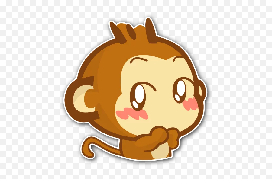 Yoyo Stickers For Telegram - Yoyo Monkey Stickers Telegram Emoji,Piddles Emoji Hoops Yoyo