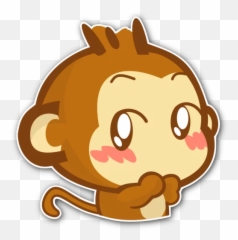 Yoyo Stickers For Telegram - Yoyo Monkey Stickers Telegram Emoji,Piddles Emoji Hoops Yoyo