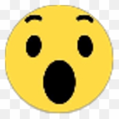 Wow Clipart Emoji Facebook Picture - Wow Facebook Reaction Png,Face Book Emoji