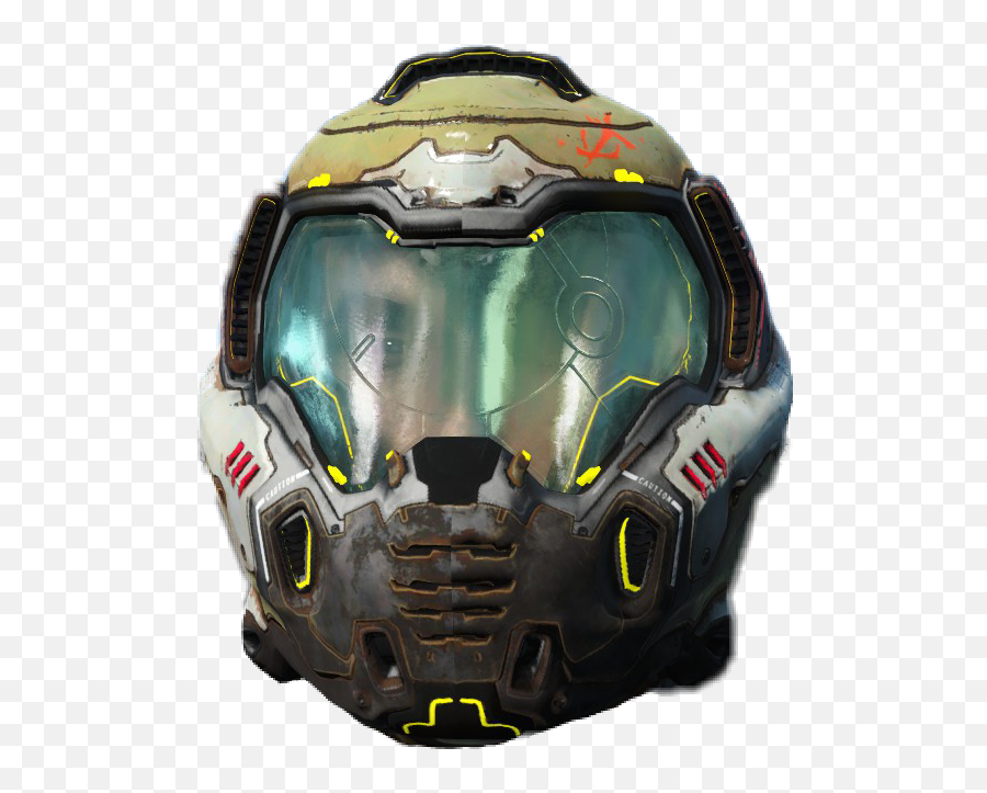 Doom Doomguy Doommarine Sticker By Anonymous - Motorcycle Helmet Emoji,Doomguy Emoji